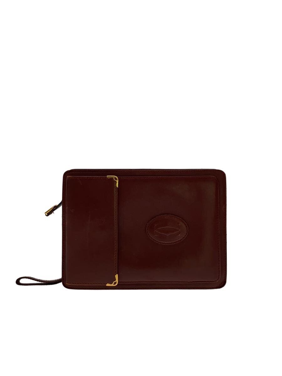 【中古】Cartier◆クラッチバッグ/レ�