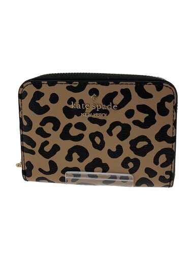 【中古】kate spade new york◆財布/--/BEG/レオパード/レディース/WLR00599【服飾雑貨他】 【中古】kate spade new york◆財布/--/BEG/レオパード/レディース/WLR00599【服飾雑貨他】