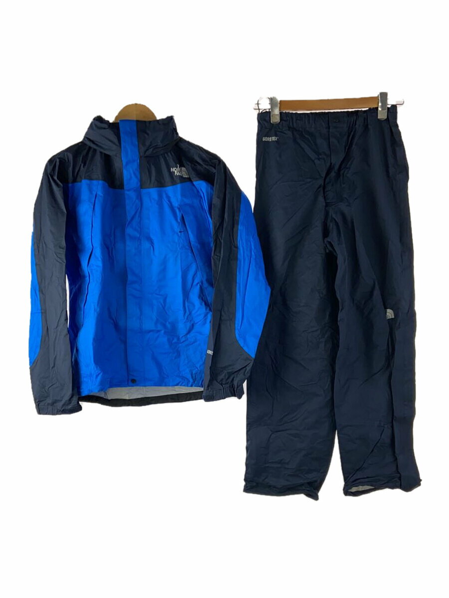 【中古】THE NORTH FACE◆セットアップ/M/ゴアテックス/ブルー/NP11413【メンズウェア】