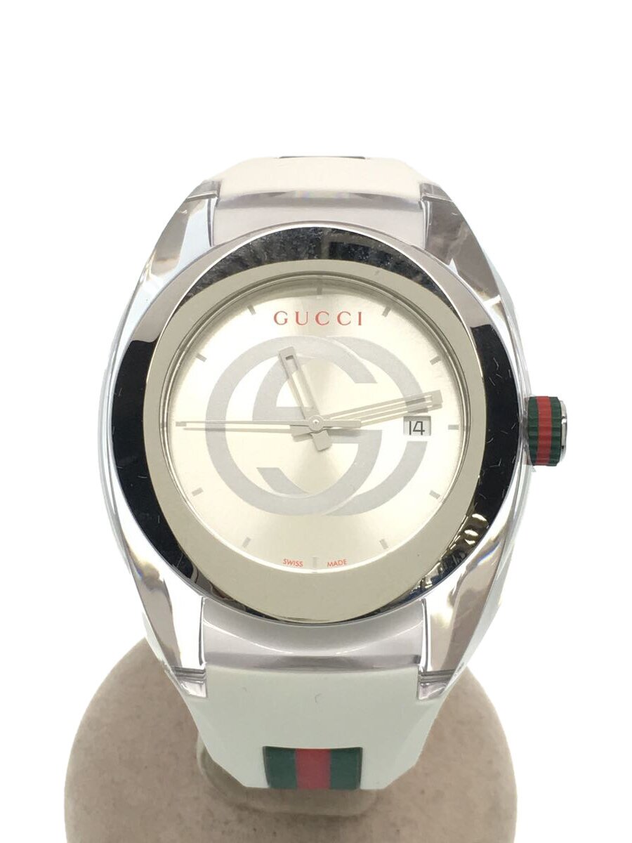 【中古】GUCCI◆クォーツ腕時計/アナ