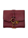 【中古】Chloe◆ヨゴレ有/擦れ有/COMPACT WALLET/レザー/PNK/レディース【服飾雑貨他】(4)