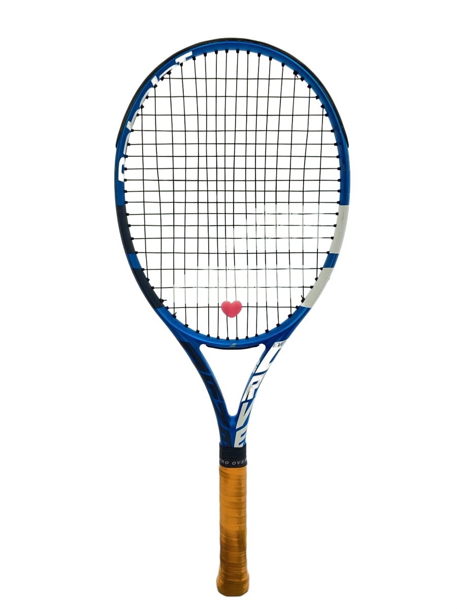 【中古】Babolat◆EVO DRIVE G1/テニスラケット/ブルー【スポーツ】