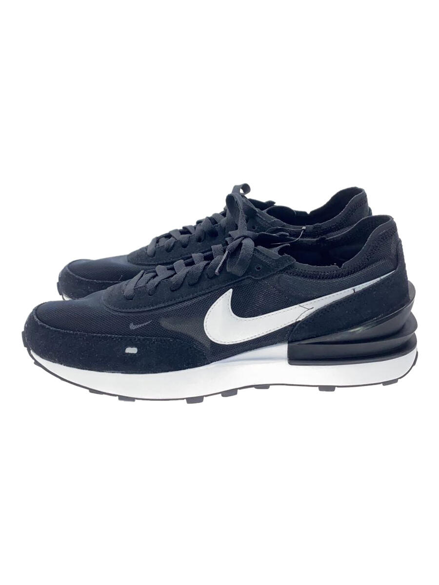 【中古】NIKE◆WMNS NIKE WAFFLE ONE/28cm/BLK/DC2533-001【シューズ】