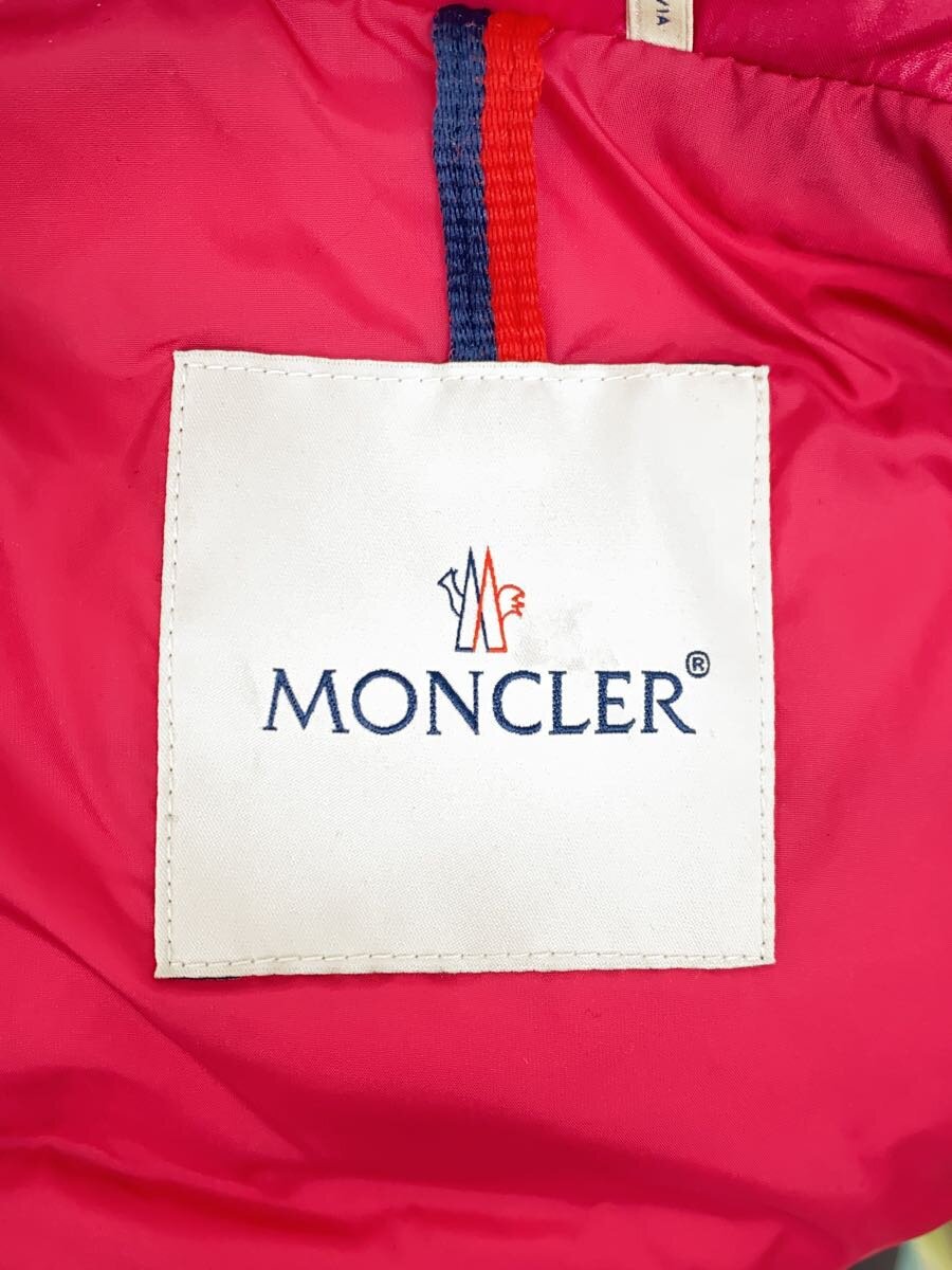 【中古】MONCLER◆ベスト/100cm/ポリエステル/PNK/E29544833605【キッズ】