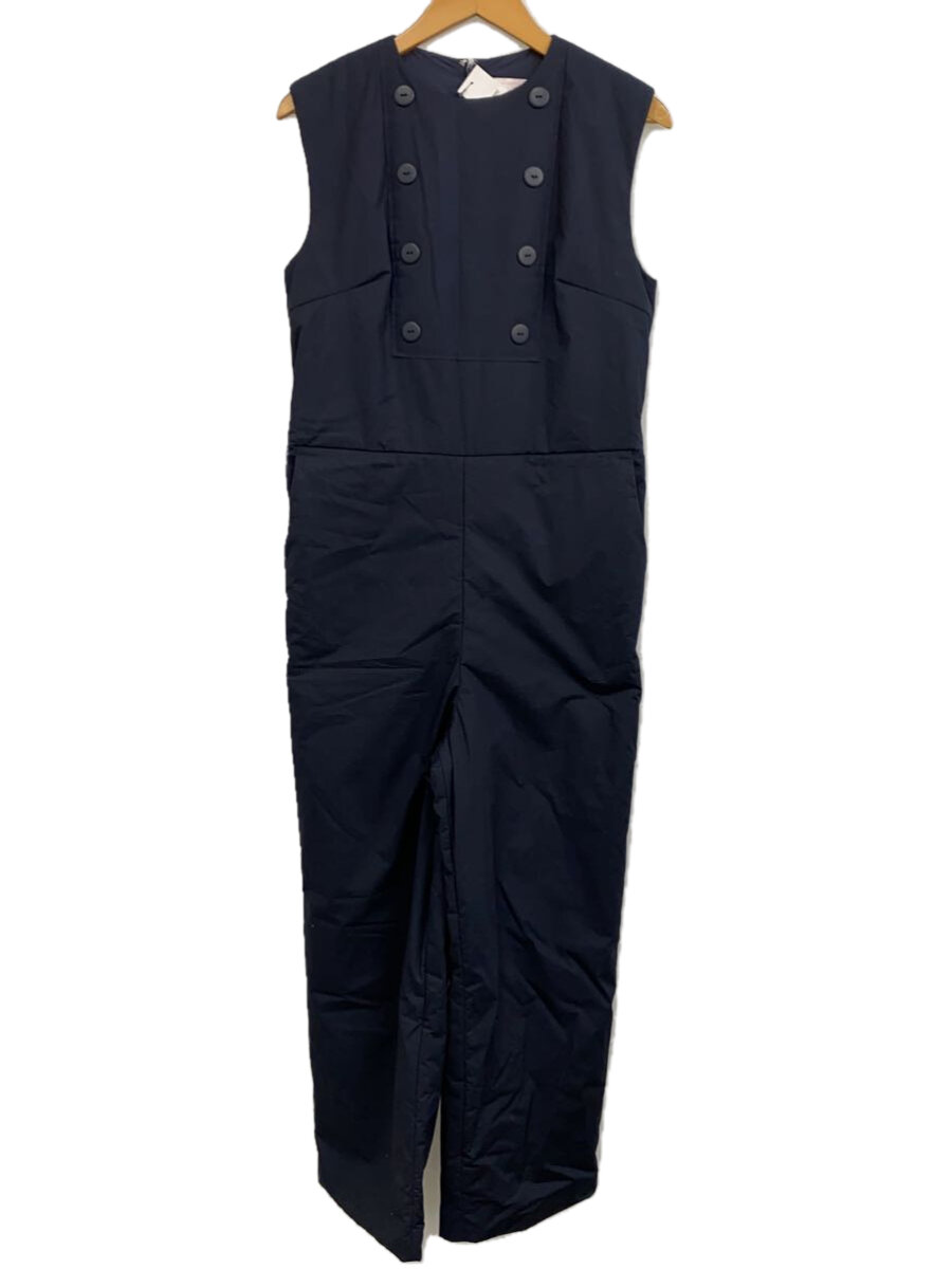 【中古】BORDRES at BALCONY◆オールインワン/38/コットン/BLK/無地/BA2121-3R-01【レディースウェア】