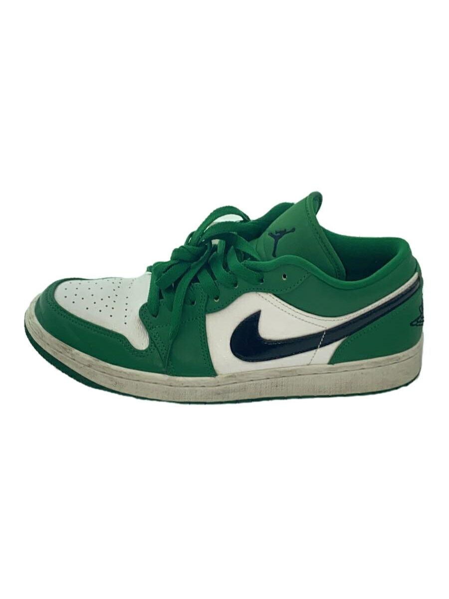 【中古】NIKE◆AIR JORDAN 1 LOW/26.5cm/GRN【シューズ】