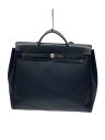 【中古】HERMES◆エールバッグ/アド/リュック/トートバッグ/--/BLK【バッグ】