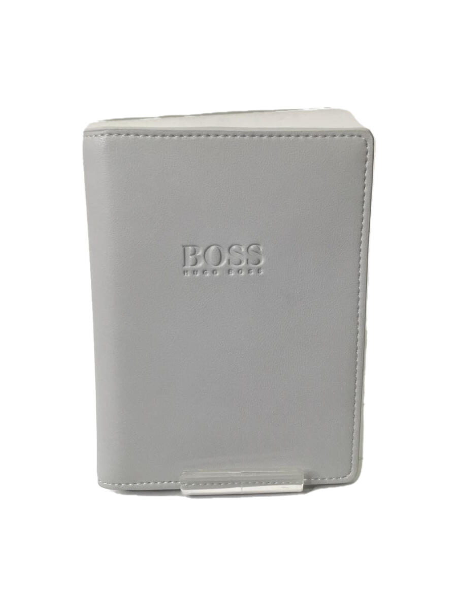 【中古】HUGO BOSS◆手帳カバー/レザ