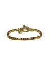 【中古】XOLO JEWELRY◆Venetian Link Bracelet/ブレスレット/SV925/GLD/メンズ【服飾雑貨他】