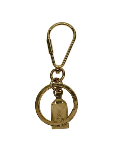 【中古】LOUIS VUITTON◆ポルト・クレ・ミニトラベル_GLD/--/GLD/レディース【服飾雑貨他】 【中古】LOUIS VUITTON◆ポルト・クレ・ミニトラベル_GLD/--/GLD/レディース【服飾雑貨他】