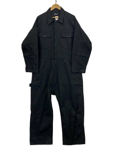 【中古】T.K GARMENT SUPPLY◆オールインワン/コットン/ブラック/ツナギ//【メンズウェア】 【中古】T.K GARMENT SUPPLY◆オールインワン/コットン/ブラック/ツナギ//【メンズウェア】