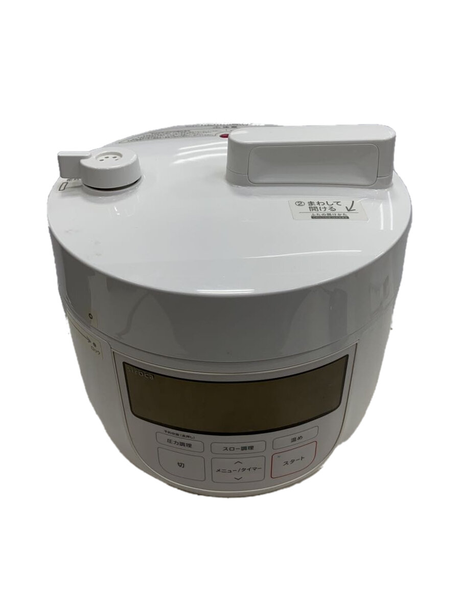 【中古】siroca(Auc Sale)◆電気調理鍋 SP-4D151 ホワイト【家電・ビジュアル・オーディオ】