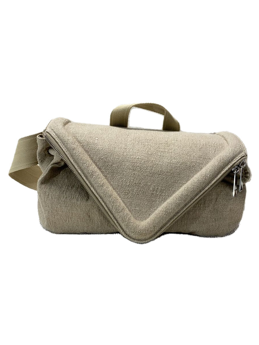 【中古】BOTTEGA VENETA◆ショルダーバッグ/--/BEG【バッグ】