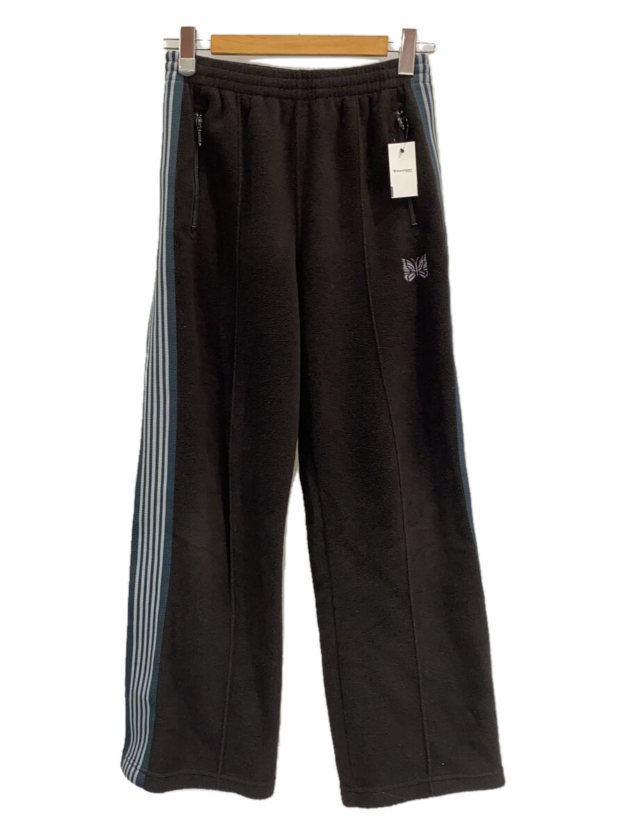 【中古】Needles◆ストレートパンツ/XS/ポリエステル/BLK/NS1628//【メンズウェア】