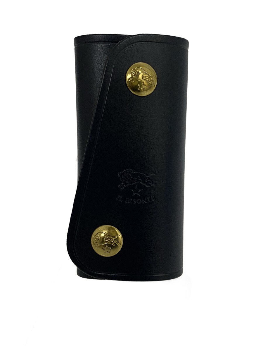 Key Holder - 【中古】IL BISONTE◆キーケース/--/NVY/メンズ//【服飾雑貨他】