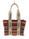 【中古】Chloe◆トートバッグ/マルチカラー/総柄//【バッグ】