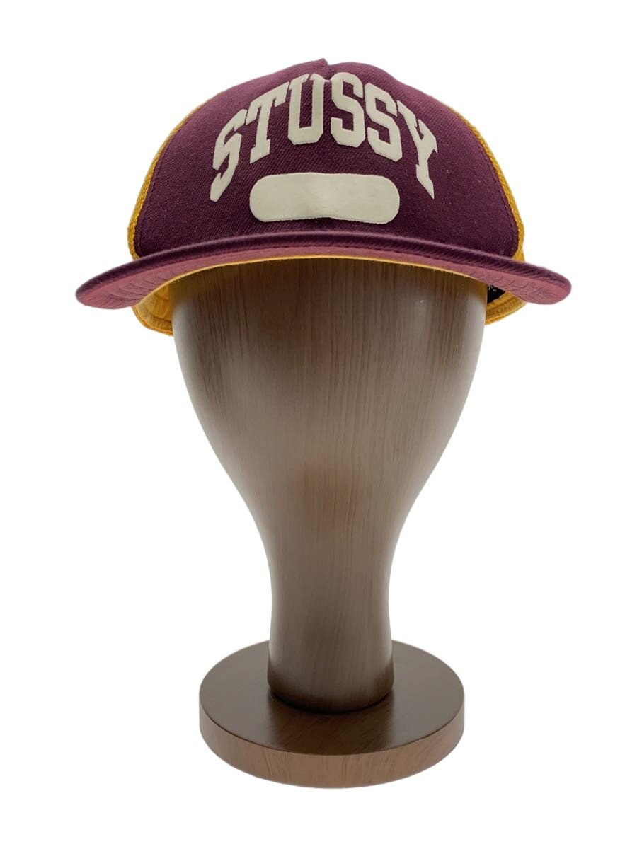乐天商城 - 【中古】STUSSY◆メッシュキャップ/FREE/アクリル/BRD/無地/メンズ【服飾雑貨他】
