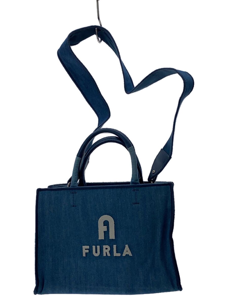 【中古】FURLA◆ハンドバッグ/--/IDG【バッグ】