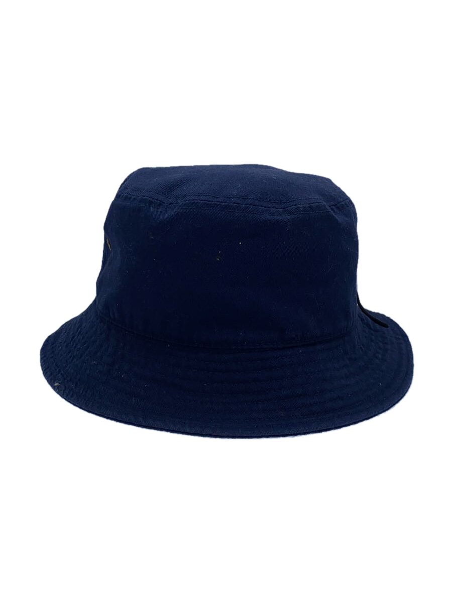 【中古】バケットハット/--/コットン/NVY/メンズ【服飾雑貨他】