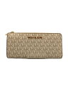【中古】MICHAEL KORS◆長財布/--/CRM/総柄/AC-1908【バッグ】