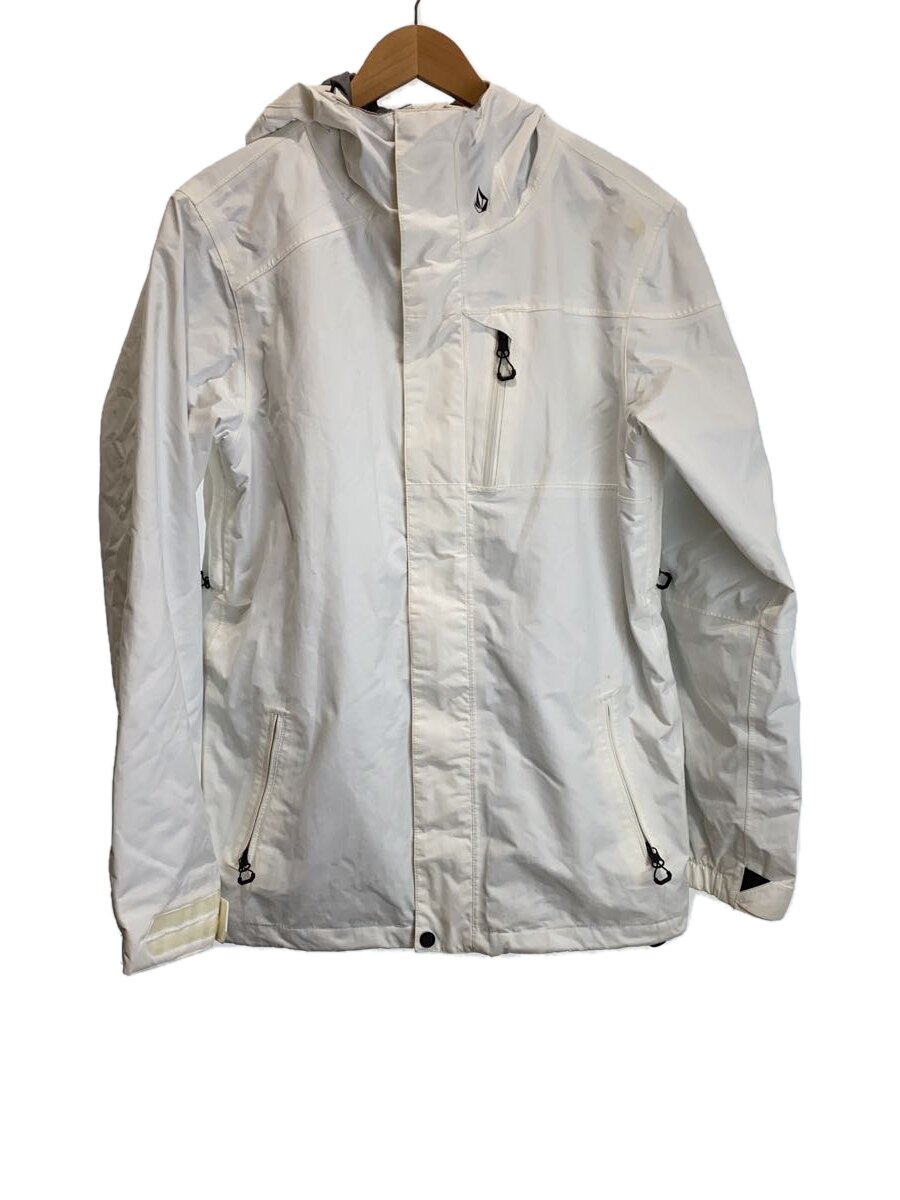 【中古】VOLCOM◆ウェアー/S/WHT/G0651904【スポーツ】