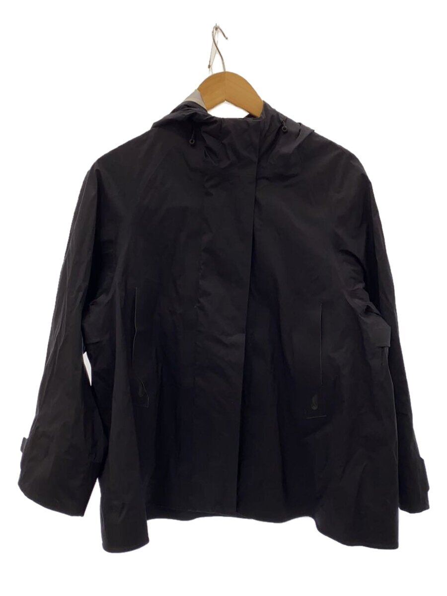 【中古】DESCENTE ALLTERRAIN ◆マウンテンパーカ/S/ナイロン/BLK/無地/DAWWGC02【メンズウェア】