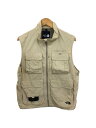 【中古】THE NORTH FACE◆Earthly Vest/ナイロンベスト/L/ナイロン/クリーム/無地/NP11733//【メンズウェア】