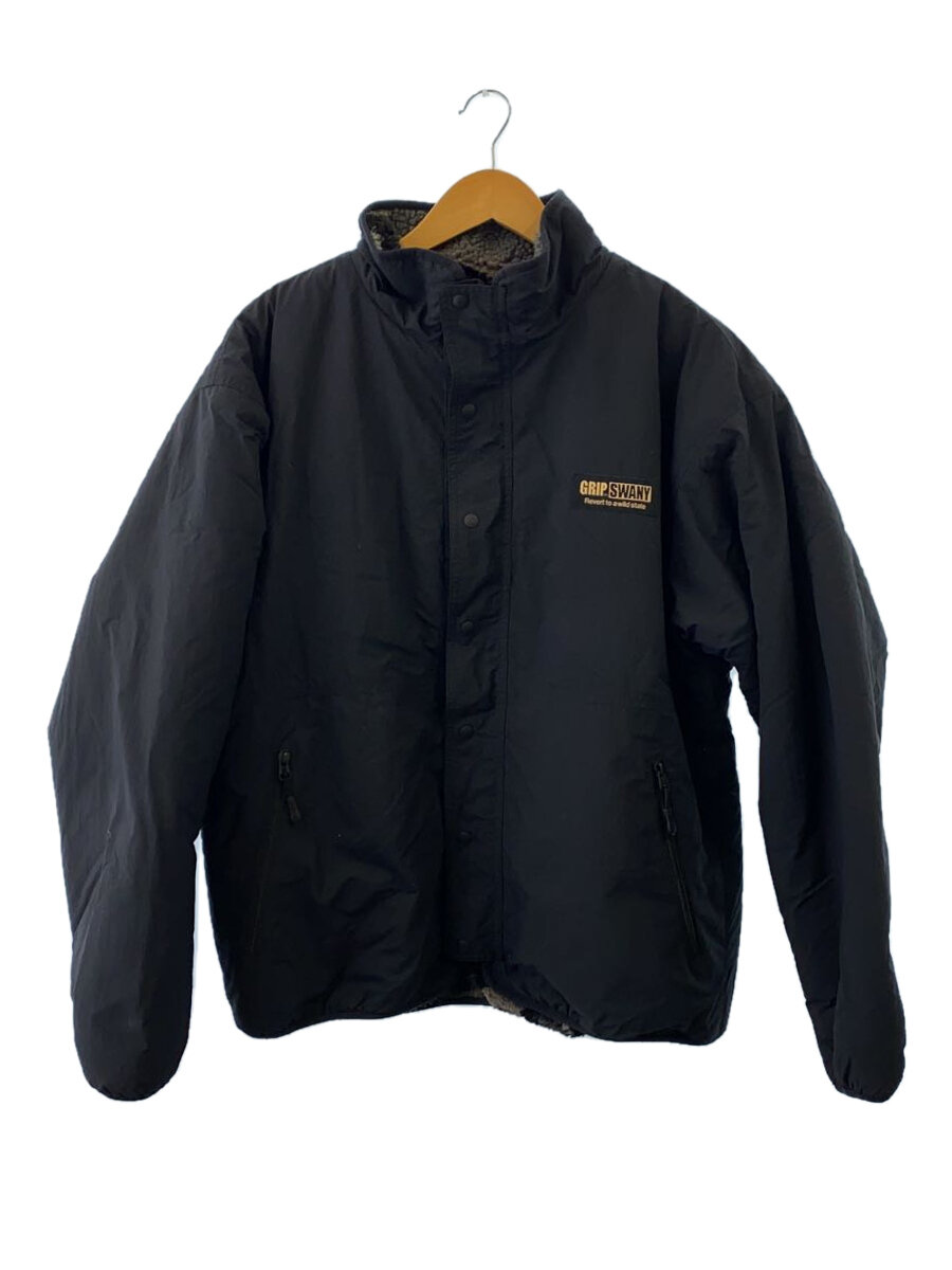 【中古】GRIP SWANY◆ナイロンジャケット/XL/ナイロン/BLK/無地/GSMJ0001-0R1【メンズウェア】