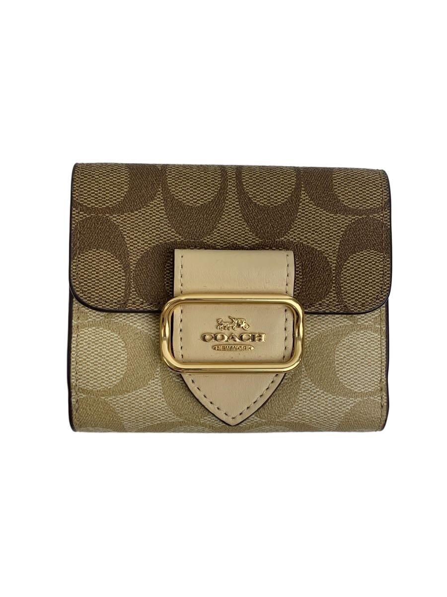 【中古】COACH◆3つ折り財布/--/CML/総柄/レディース/CH387【服飾雑貨他】