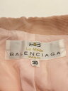 【中古】BALENCIAGA◆セットアップ/38/ウール/ピンク/無地/2369-1052/【レディースウェア】