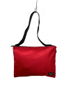 【中古】PORTER◆ショルダーバッグ/--/RED/無地【バッグ】(4)