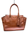 【中古】COACH◆ハンドバッグ/レザー/BRW/無地/19890【バッグ】