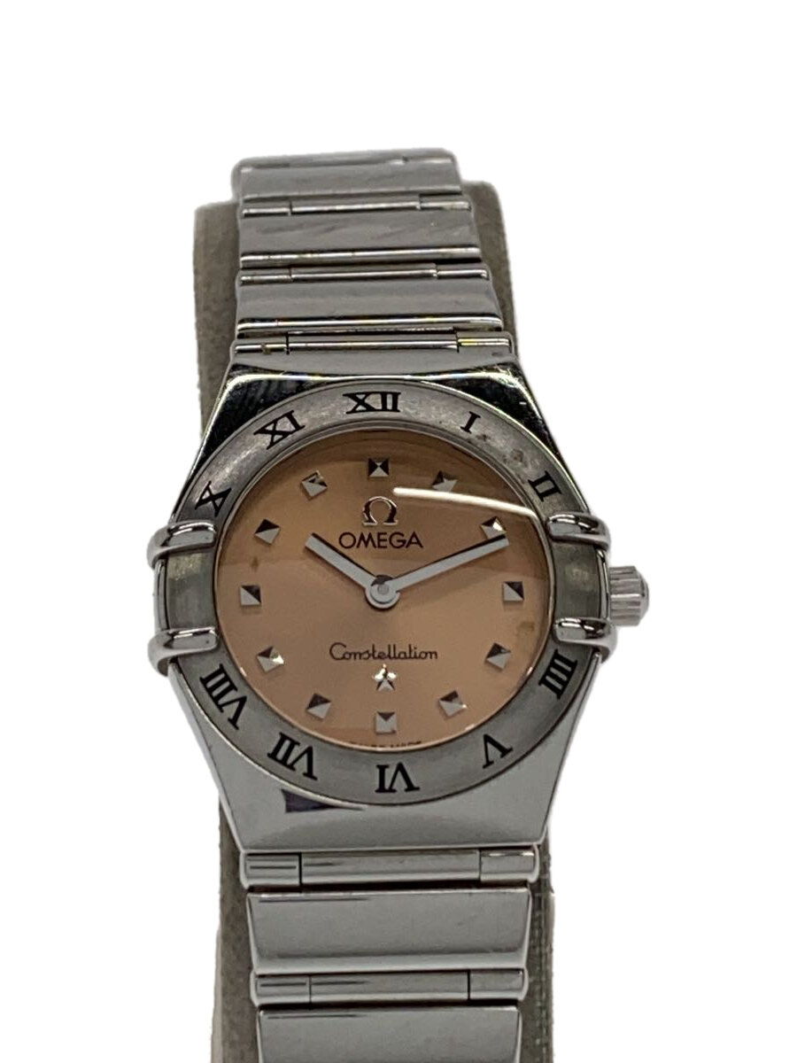 Other - 【中古】OMEGA◆クォーツ腕時計/アナログ/ステンレス/PNK/SLV/1561.61//【服飾雑貨他】