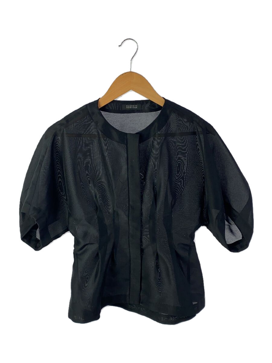 【中古】BARNEYS NEWYORK◆半袖ブラウス/36/ポリエステル/2216629【レディースウェア】