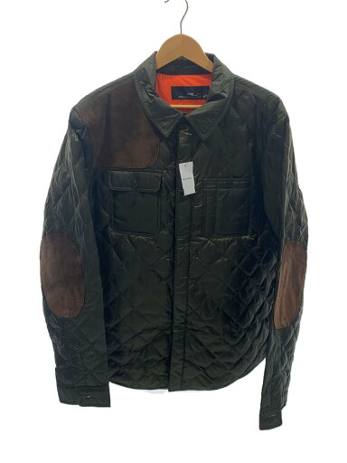 【中古】RLX RALPHLAUREN◆キルティングジャケット/L/ナイロン/KHK/7188589acdx【メンズウェア】 【中古】RLX RALPHLAUREN◆キルティングジャケット/L/ナイロン/KHK/7188589acdx【メンズウェア】