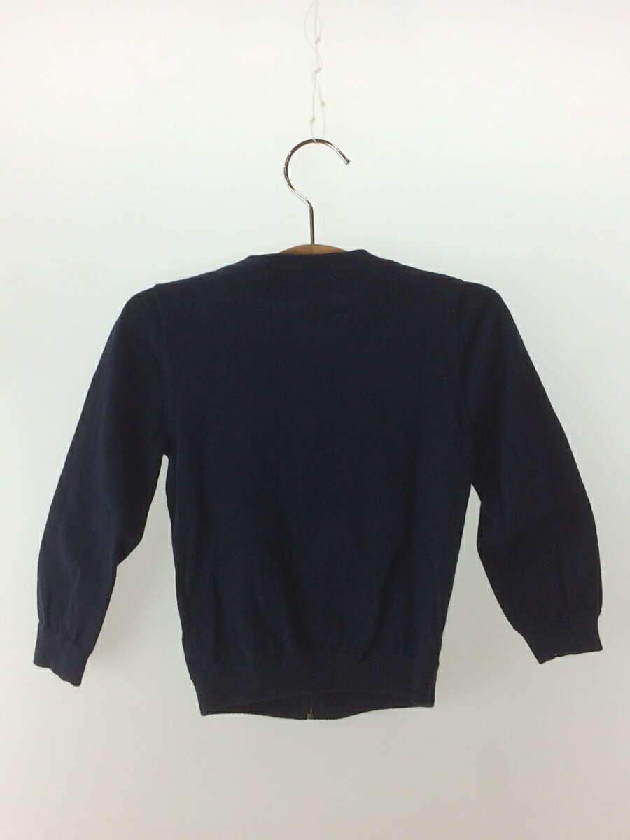 【中古】BURBERRY CHILDREN◆カーディガン/98cm/コットン/NVY【キッズ】