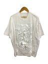 【中古】Maison Martin Margiela◆半袖カットソー/36/コットン/WHT/S51CT0553/ホワイト【レディースウェア】