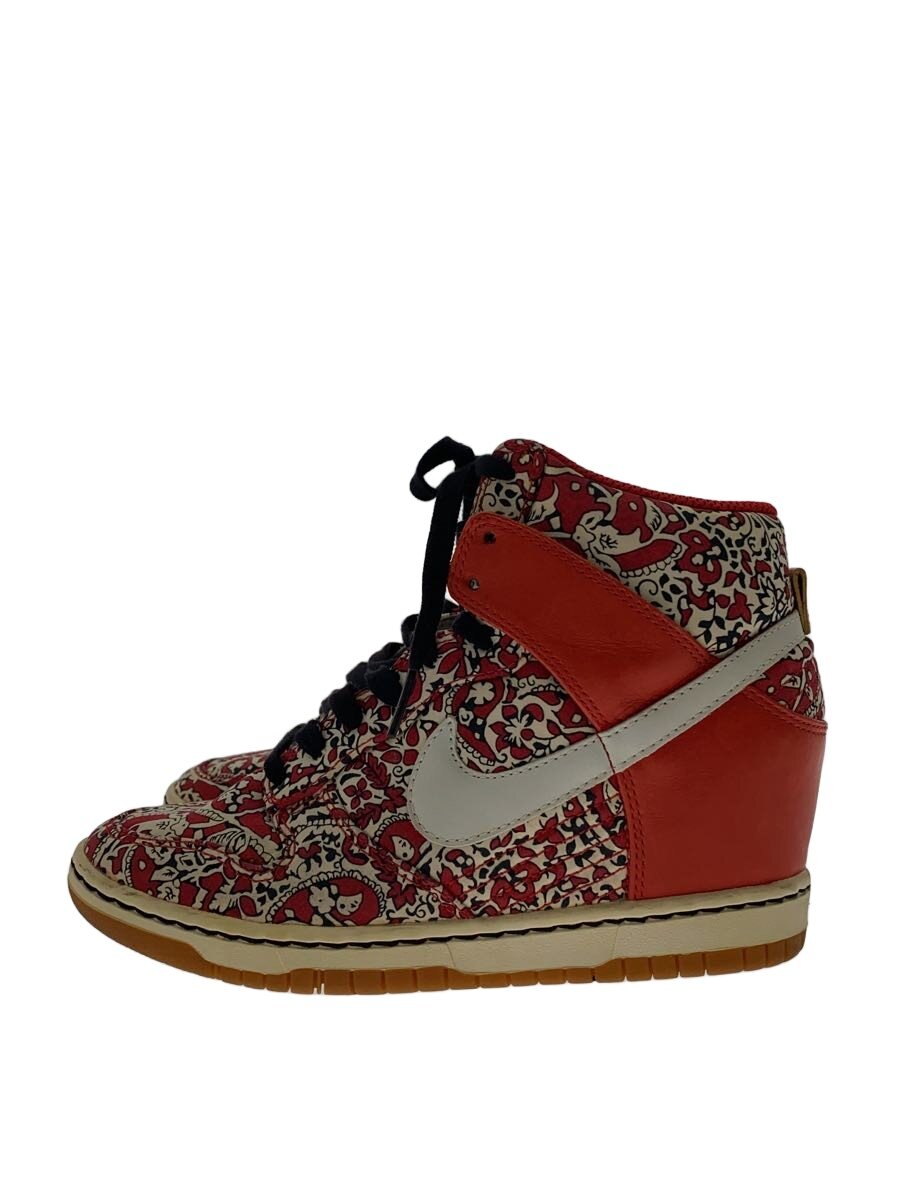 【中古】NIKE◆WMNS DUNK SKY HI LIB NRG/ウィメンズダンクスカイハイリバティ/マルチカラー/23.5cm/【シューズ】