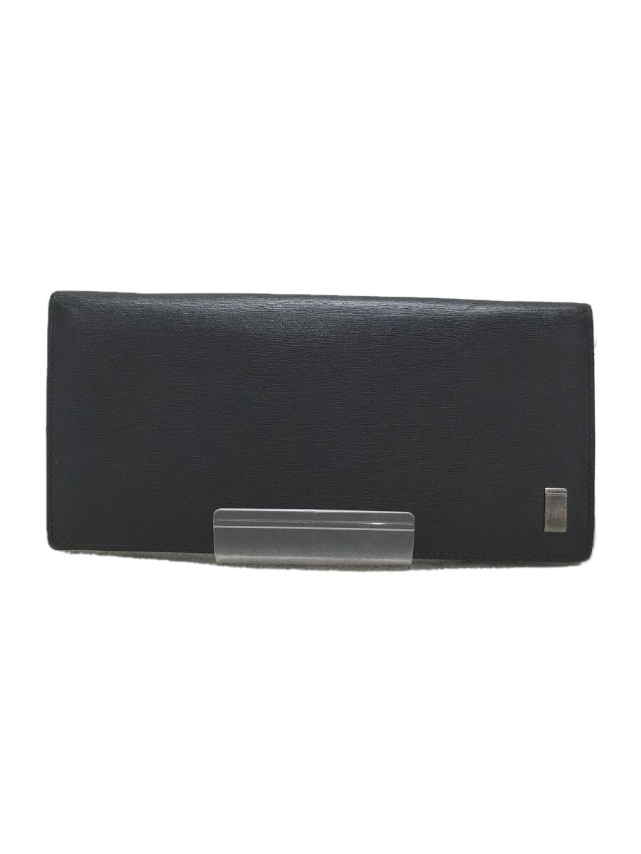 【中古】dunhill◆長財布/レザー/BLK/