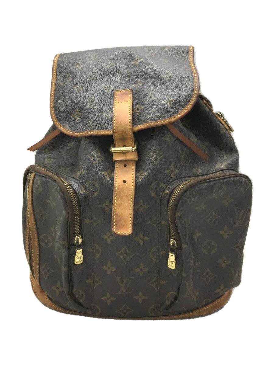 【中古】LOUIS VUITTON◆サック・ア・ド・ボスフォール_モノグラム_BRW/PVC/BRW【バッグ】