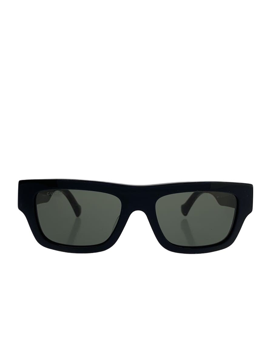 【中古】GUCCI◆サングラス/ウェリントン/プラスチック/BLK/G...(4.0)