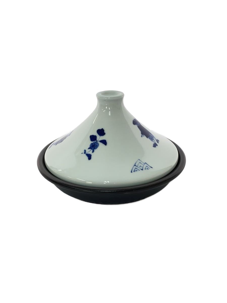 【中古】有田焼(しん窯)◆鍋/サイズ:22cm/WHT【キッチン用品】