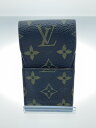 【中古】LOUIS VUITTON◆エテュイ・シガレット_モノグラム_BRW/--/BRW/総柄/メンズ【服飾雑貨他】