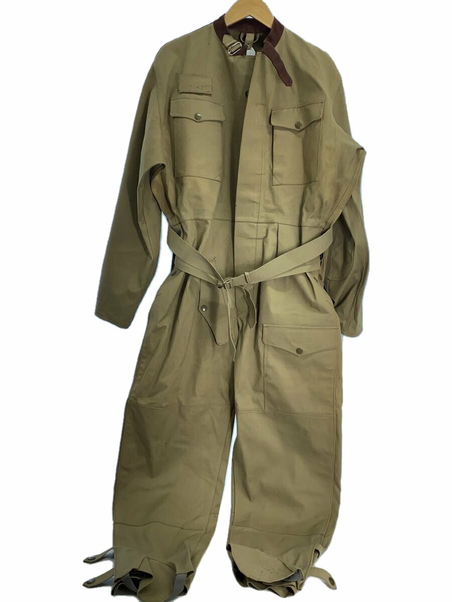 【中古】40s/チェコ軍/モーターサイクルスーツ/オーバーオール/KHK【メンズウェア】