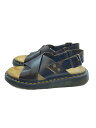 【中古】Dr.Martens◆ZANE/ストラップ/グルカサンダル/US8/ブラウン/茶色【シューズ】