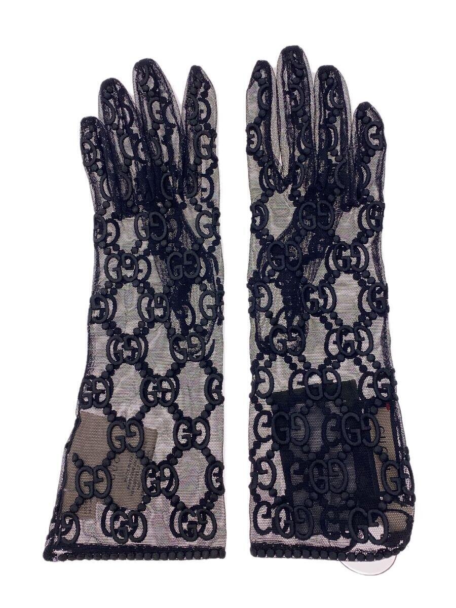 【中古】GUCCI◆GG柄/チュール/レース