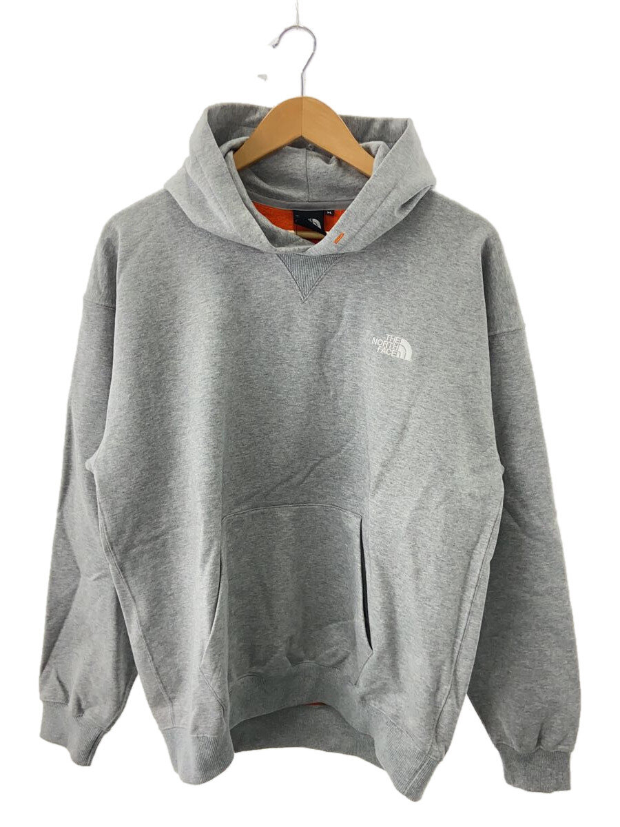 【中古】THE NORTH FACE◆JAQUARD BACK SQUARE LOGO HOODIE_ジャカードバックスクエアロゴフーディー/M/コ【メンズウェア】
