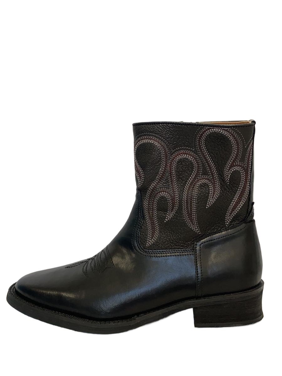 【中古】flame zip up heel boot clinch/ウェスタンブーツ/41/BLK/レザー//【シューズ】