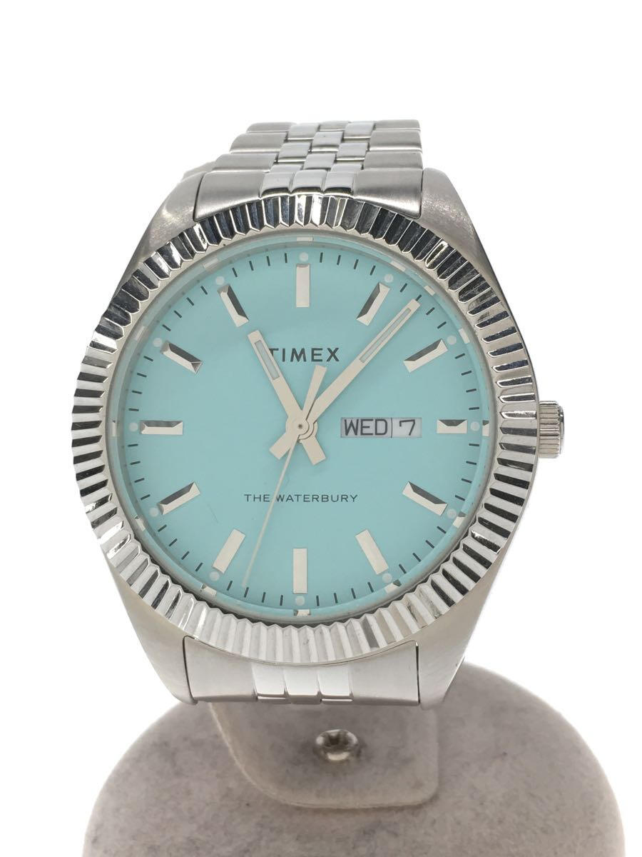 【中古】TIMEX◆クォーツ腕時計/アナ