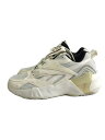 【中古】Reebok◆ローカットスニーカー/23.5cm/BEG/ef4565【シューズ】